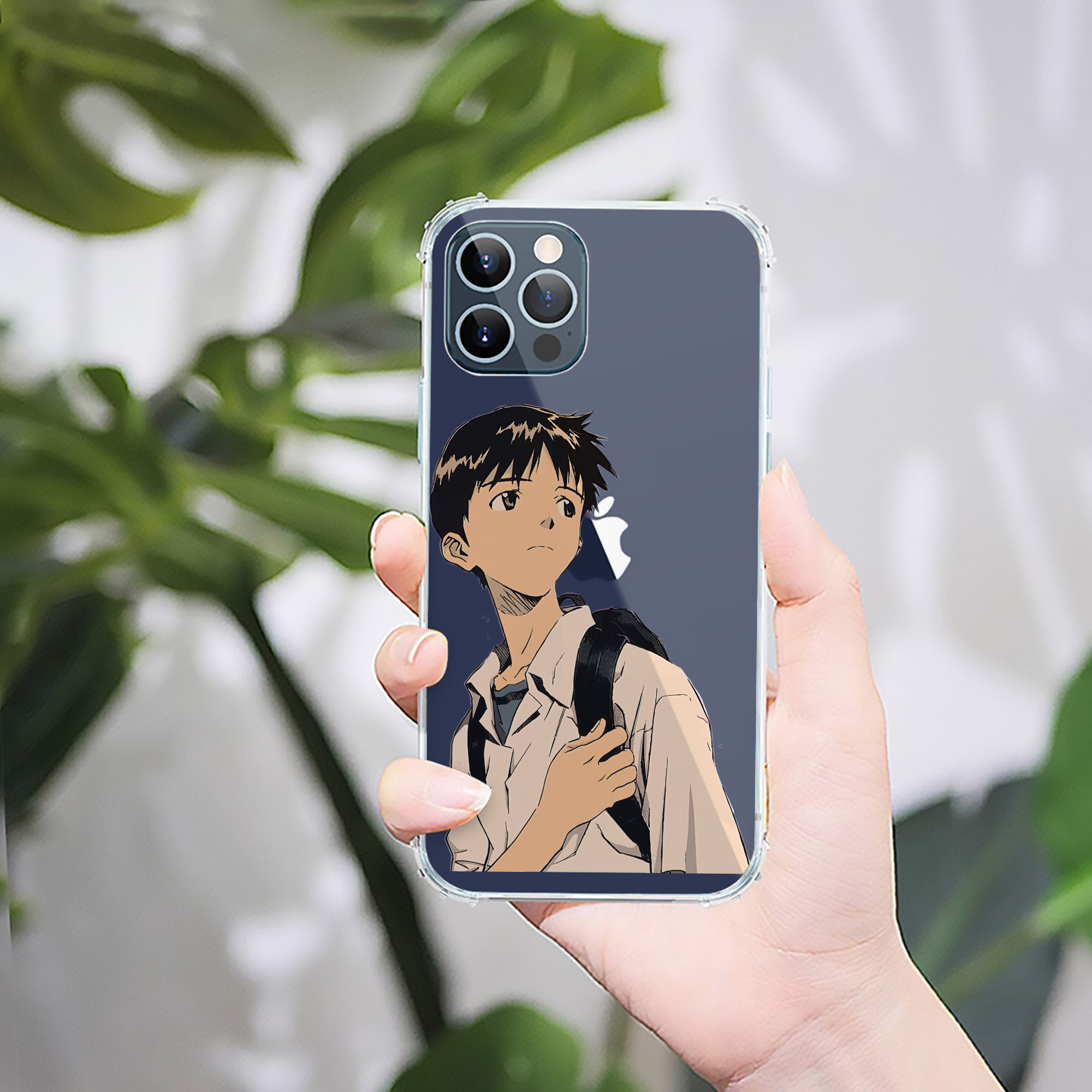 （画像用） EVA 新世紀エヴァンゲリオン 【iPhone 12シリーズ対応】透明スマホケース（クリアソフトケース）